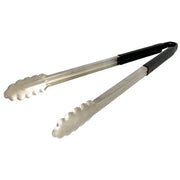 Color Coded Tong by Royal Industries – stainless_steel, Black, Model ROY TSC 16 B