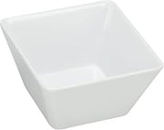 Yanco RM-404 Rome Square Bowl White - 10 oz - Pack of 72