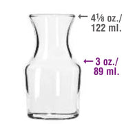 Glass 4.13 Oz. Cocktail Decanter/Bud Vase - 72 / CS by Libbey – 4.13 ounces, Glass, Clear, Pack of 72
