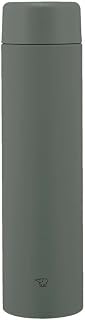 Zojirushi SM-GA72-HM Water Bottle, Screw Stainless Steel Mug, Seamless, 24.3 fl oz (720 ml), Forest Gray