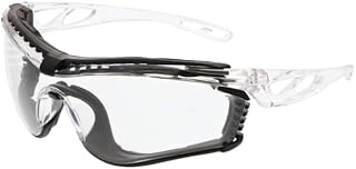 MCR Safety Checklite Safety Glasses, Anti-Fog Clear Lens, 1-Pair
