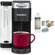 Keurig K-Supreme Single Serve K-Cup Pod Coffee Maker (Black) Bundle