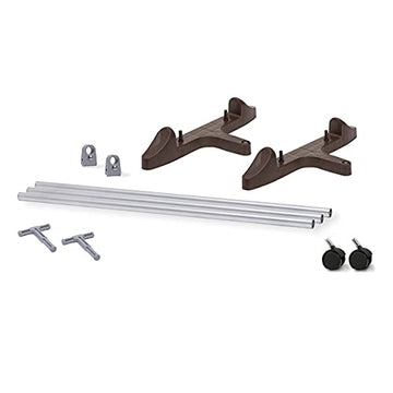 System, Chocolate, 3 ft. Garden Stakes, 3-Foot by EarthBox – 3-Foot, Stainless Steel, Chocolate, Pack of 12, Model 81033.06