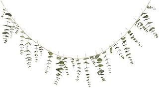 9' Eucalyptus Hanging Garland Green Gray (Pack of 6)