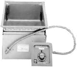 Wells MOD-100 Top-Mount Built-In Electric Food Warmer with Wet/Dry Operation, (1) 12" x 20" Pan Opening & Infinite Controls