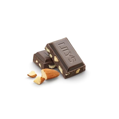 Lily's Almond Dark Chocolate Style / 3 Ounce (Pack of 12) / Dark Candy & Chocolate Bars