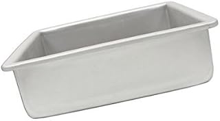 Fat Daddio's Square Cake Pan Solid Bottom 4"x4"x3"