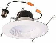 Cooper Lighting LT56079FS1EWHR Halo LED Retrofit Module Battle Light Trim, 5 or 6 in. - Quantity 4