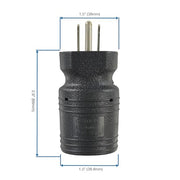 Conntek 3 - Pack / Black / 1 Adapters
