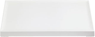 HUBERT Cerve Collection White Melamine Replacement Top for Rectangular Riser - 10 1/2"L x 6 2/5"W