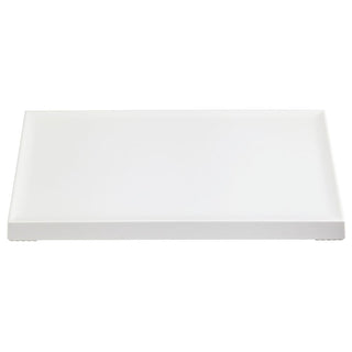 Cerve Collection White Melamine Replacement Top for Rectangular Riser - 10 1/2"L x 6 2/5"W by HUBERT – Melamine, White, Model 94697