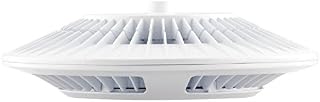 RAB Lighting PLED52NW Pendant 52W 4 X 13W Neutral LED with Clear Lens, White