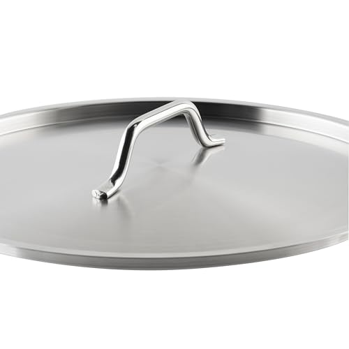 Winco 12 Quart / Cover / Stainless Steel Lids
