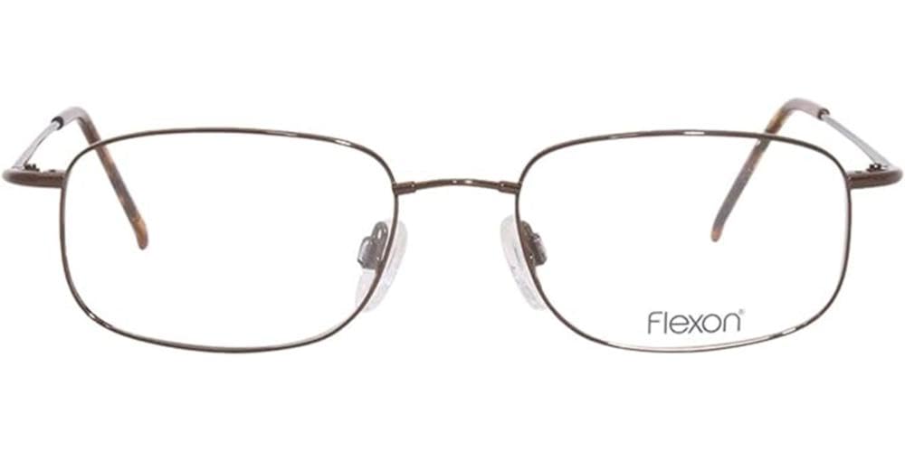 Eyewear Frames by Flexon – 53/18/145, Plastic, Coffee (218), Model FLEXON 610