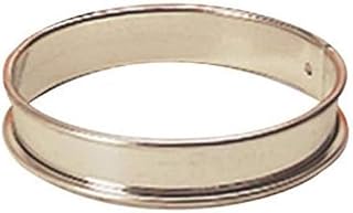 For Browne Foodservice Tart Ring Round with Rol Edge
