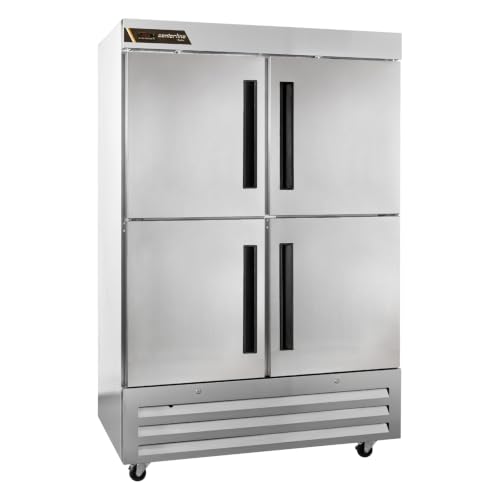 Traulsen (2) Split Solid Doors / Silver / 1 Freezers