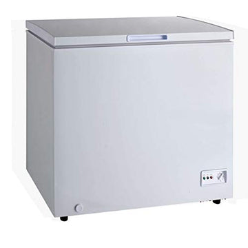 Chest Freezer With Solid Flat Top by Omcan – White, Model 46502
