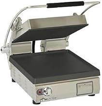 Star PST14IT Pro-Max 2.0 Sandwich Grill with 14.5"W x 14.2"D Smooth Cast Iron Cooking Surface & Digital Timer