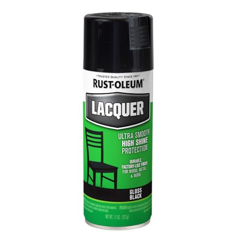 Rust-Oleum Black / 11 Ounce (Pack of 1) / Spray Paint Spray Paint
