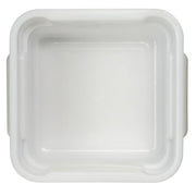 Winco 2 Quart / Container / White Containers