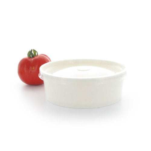 PacknWood 210PC580B 20 Oz. Buckaty Round White to Go Container, Pack of 360