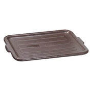 Carlisle Comfort Curve Universal Bus Box lid – 20"L x 15"W x 3/4"H, contoured, snap-on, dishwasher safe, polypropylene, black, NSF, 4401203