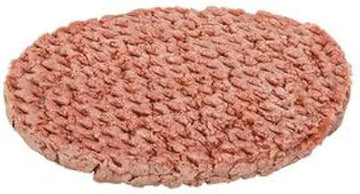 Double Red Provisions 80/20 2-1 Oval Ground Beef Patty, 8 Ounce -- 20 per case.