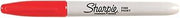 Sharpie Fine Point Permanent Markers, Red, 1 Count