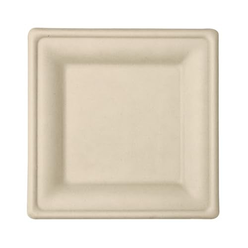 Responsible Products 8 Inch (50 count) / Natural Brown / Casual Plates