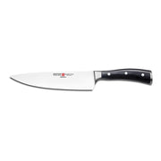 Classic IKON 8" Chef's Knife by Wüsthof – 8 Inch, Stainless Steel, Black, Model 4596/20
