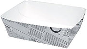PacknWood 210BCNEWS440 14.9 oz. Sturdy Newspaper Printed Basket