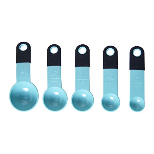 KitchenAid Aqua Sky/Black Set of 2 / Spoons / 2-Pack Spoons