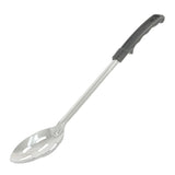 CAC Stainless Basting Spoon SBSL-13BH Slotted Black Handle 1.2 mm 13 inch by CAC China – Stainless Steel, Silver, Pack of 99