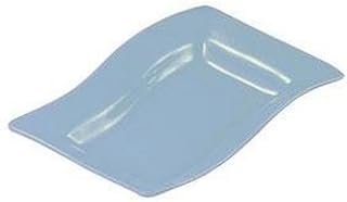 CAC China Soho Pattern 22 oz Blue Rectangular Pasta Bowls 12 Ct