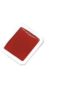 Prang Half Pan Watercolor Refill, Red, 12 Count | Semi-Moist, Wax-Free Pigments, Snap-In, Superior Choice for Elementary and High Schools