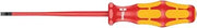 Wera 05006440001 Screwdriver for Slotted Screws"160iS VDE" Insulated 0.6x3.5x100mm, Silver