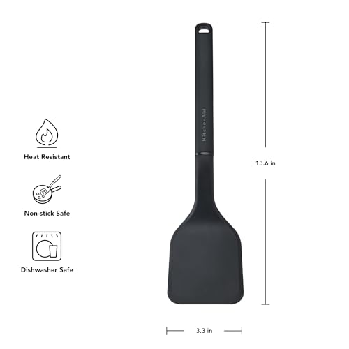 KitchenAid Black / 13.6-Inch / 1 Spatulas