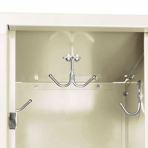 Infinity Two-Tier Two-Door Locker with Recessed Handle & by Global Industrial – Tan, Model 254125TN