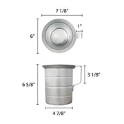 Thunder Group 1 / 2 Quart / Silver Cups