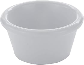 American Metalcraft MRS200W Smooth Ramekin, Melamine, 2 oz. Capacity, White