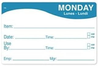 DayMark - 1124671 - Remark 2 in x 3 in Monday Label