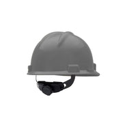V-Gard Cap Style Safety Hard Hat With Fas-Trac III Ratchet Suspension | Polyethylene Shell by MSA – Standard, Polyethylene, Navy Gray, Model 475364