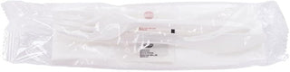 HUBERT Pre-Wrapped White Plastic Disposable Flatware Set