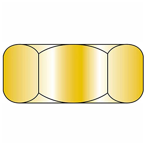 Finished Hex Nut by Brighton-Best – 1/4-20, Low Carbon Steel, Model 319025