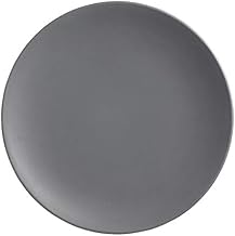 American Metalcraft MCP9GR Melamine Round Matte Coupe Plate, Grey, 9"