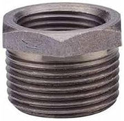 3/4" X 1/2" Black Malleable Hex Bushing, Lead Free, 150 PSI