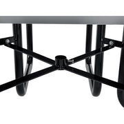 Global Industrial Grey / 81D x 81W x 29.5H in / Industrial Picnic Tables