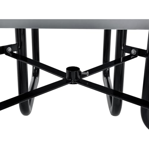 Global Industrial Grey / 81D x 81W x 29.5H in / Industrial Picnic Tables