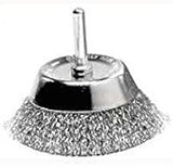 Weiler Vortec 1-3/4 in. Dia. x 1/4 in. Fine Steel Crimped Wire Cup Brush 4500 rpm 1 pc.