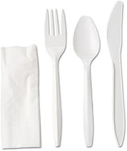MarketPro Medium Weight Cutlery Kit, Polypropylene | 500/Case